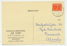 Firma briefkaart Krommenie 1954 - Manufacturen