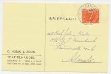 Firma briefkaart Koog a.d Zaan 1955 - Textiel