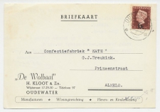 Firma briefkaart Oudewater 1950 - Manufacturen / Kleding