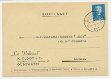 Firma briefkaart Oudewater 1952 - Manufacturen / Kleding