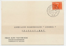 Firma briefkaart Oudenbosch 1954 - Boomkwekerij