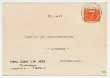 Firma briefkaart Oudenbosch 1954 - Boomkwekerij