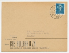 Firma briefkaart Oud Beijerland 1952 - Manufacturen / Confectie