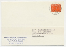 Firma briefkaart Oosterbeek 1954 - Kleding