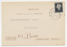 Firma briefkaart Rozenburg 1948 - Manufacturen / Confectie