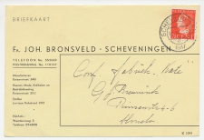 Firma briefkaart Scheveningen 1947 - Manufacturen