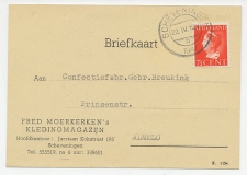 Firma briefkaart Scheveningen 1947 - Kledingmagazijn