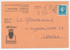 Firma briefkaart Utrecht 1975 - Uil / Boekhandel