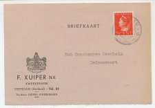 Firma briefkaart Veendam 1947 - Kwekerij