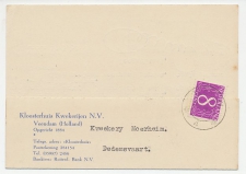 Firma briefkaart Veendam 1958 - Kwekerij