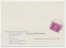 Firma briefkaart Veendam 1959 - Kwekerij