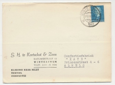 Firma briefkaart Winterswijk 1952 - Kleding / Confectie