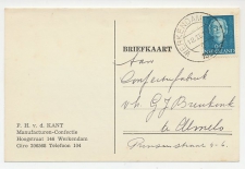 Firma briefkaart Werkendam 1950 - Manufacturen / Confectie