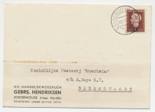 Firma briefkaart Zoeterwoude 1950 - Kwekerij