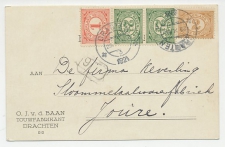 Firma briefkaart Drachten 1921 - Touwfabriek