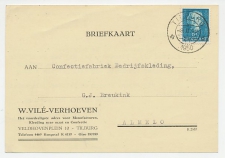 Firma briefkaart Tilburg 1950 - Manufacturen / Kleding