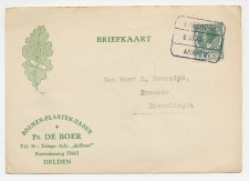 Firma briefkaart Delden 1928 - Bomen / Planten / Zaden