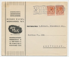 Firma envelop Den Haag 1933 - Wijnhandel / Distillerderij