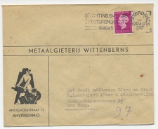 Firma envelop Amsterdam 1947 - Metaalgieterij