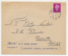 Firma envelop Belfeld 1948 - Rijwielen / Wasmachine