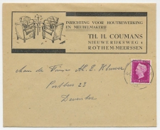 Firma envelop Rothem - Meerssen 1948 - Meubelmakerij