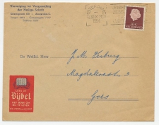 Envelop Amsterdam 1954 - Verspreiding Heilige Schrift / Bijbel