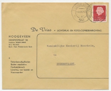 Firma envelop Hoogeveen 1964 - Foto / Copieerinrichting