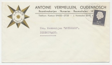 Firma envelop Oudenbosch 1966 - Kwekerij