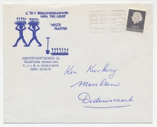 Firma envelop Huis ter Heide 1968 - Planten kwekerij