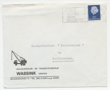 Firma envelop Arnhem 1971 - Kraanverhuur / Transport