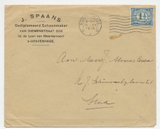 Firma envelop ( met inhoud ) Den Haag 1919 - Schoenmaker