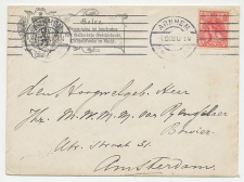 Envelop ( met inhoud ) Arnhem 1909 - Vereniging Gelre