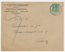 Firma envelop ( met inhoud ) Tilburg 1935 - Metalen / Machines