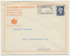 Firma envelop ( met inhoud ) Utrecht 1948 - Patisserie