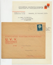 Envelop ( met inhoud ) Utrecht 1959 - Voetbal / UVV