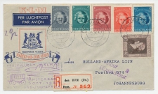 VH A 259 a Aangetekend Den Ham  - Johannesburg Z.A. 1946