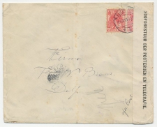 Em. Bontkraag Eindhoven - Delft 1916 Ontrouwen brievenbesteller
