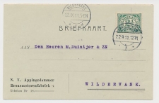 Firma briefkaart Appingedam 1911 - Bronsmotorenfabriek