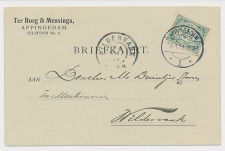 Firma briefkaart Appingedam 1911 