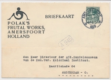 Firma briefkaart Amersfoort 1929 - Polak s Frutal Works