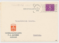 Firma briefkaart Alkmaar 1958 - VIVO