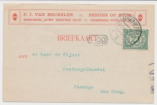 Firma briefkaart Bergen op Zoom 1910 - Rijwielfabriek Glymes