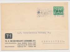 Firma briefkaart Leeuwarden 1942 - IJzerhandel