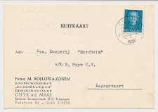 Firma briefkaart Cuyk a.d. Maas 1950 - Boomkwekerij