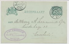 Briefkaart Deventer 1903 - Smederij