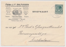 Firma briefkaart Elst 1933 - Jam - Appelstroopfabriek