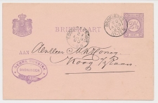 Briefkaart Groningen 1890 - Gebrs. Runsink