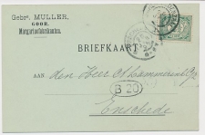 Firma briefkaart Goor 1905 - Margarinefabrikant