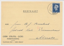 Firma briefkaart Goes 1949 - Herenkleding