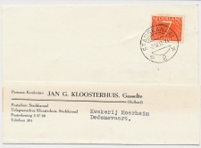 Firma briefkaart Gasselte 1957 - Kwekerij